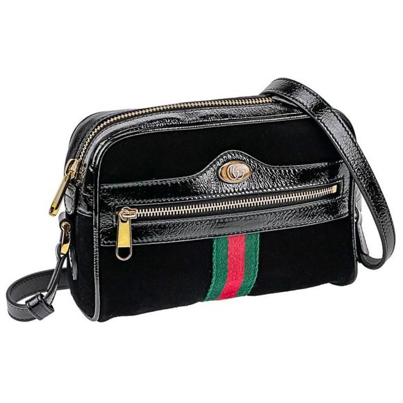 Gucci Shoulder Bag Strap Black - Picture 1 of 2